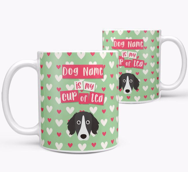 Personalised {breedFullName} '{dogsName} is my Cup of Tea' Mug